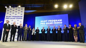 Na programové konferenci ODS se 22. dubna v Praze představili lídři kandidátek před podzimními volbami.