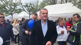 ODS vyrazila oslavit 1. máj na Petřín: Exprimátor Bohuslav Svoboda (1.5.2019)