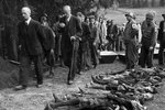 Američtí vojáci přinutili sudetské Němce ve Volarech projít kolem mrtvol židovských žen, které zemřely při pochodu smrti. V Dobroníně i na jiných místech se ale místní rozhodli Němcům za válečné hrůzy pomstít...