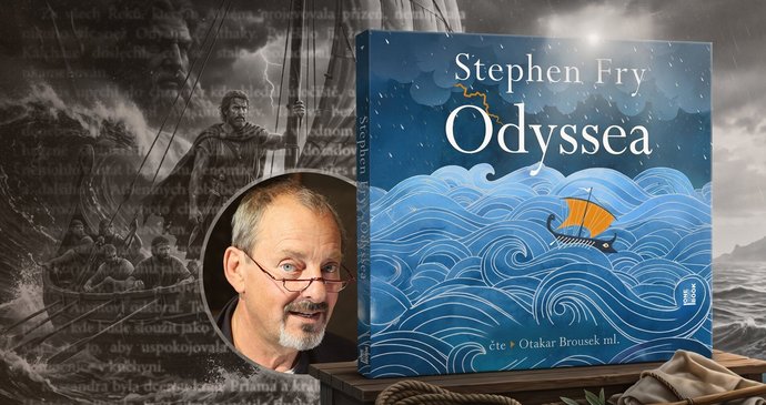 Odyssea: Homérův epický příběh o ithackém králi ožívá pro moderní publikum ve dvou zcela odlišných podobách – v kinech ohromuje diváky velkofilm režiséra Christophera Nolana, přímo do sluchátek míří nesmírně zábavná, syrová a živá audiokniha britského autora Stephena Frye, kterou s britským nadhledem načetl Otakar Brousek mladší.