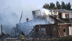Ve Švédsku začala hořet mešita, možná ji někdo podpálil.