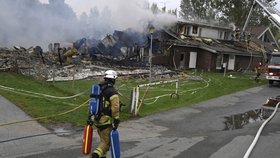 Ve Švédsku začala hořet mešita, možná ji někdo podpálil.
