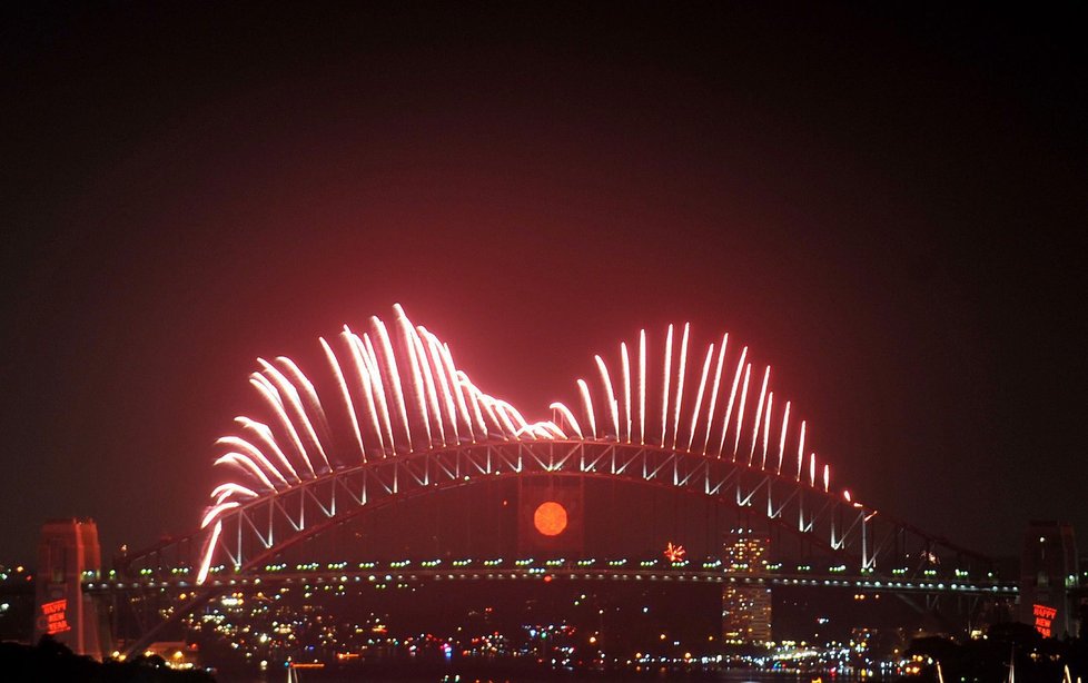 Austrálie přivítala nový rok ve 14 hodin SEČ