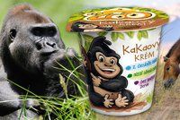 V obchodech začíná prodej „jogurtů“ s logem Zoo Praha: Z každého kusu půjde 10 haléřů na ohrožená zvířata
