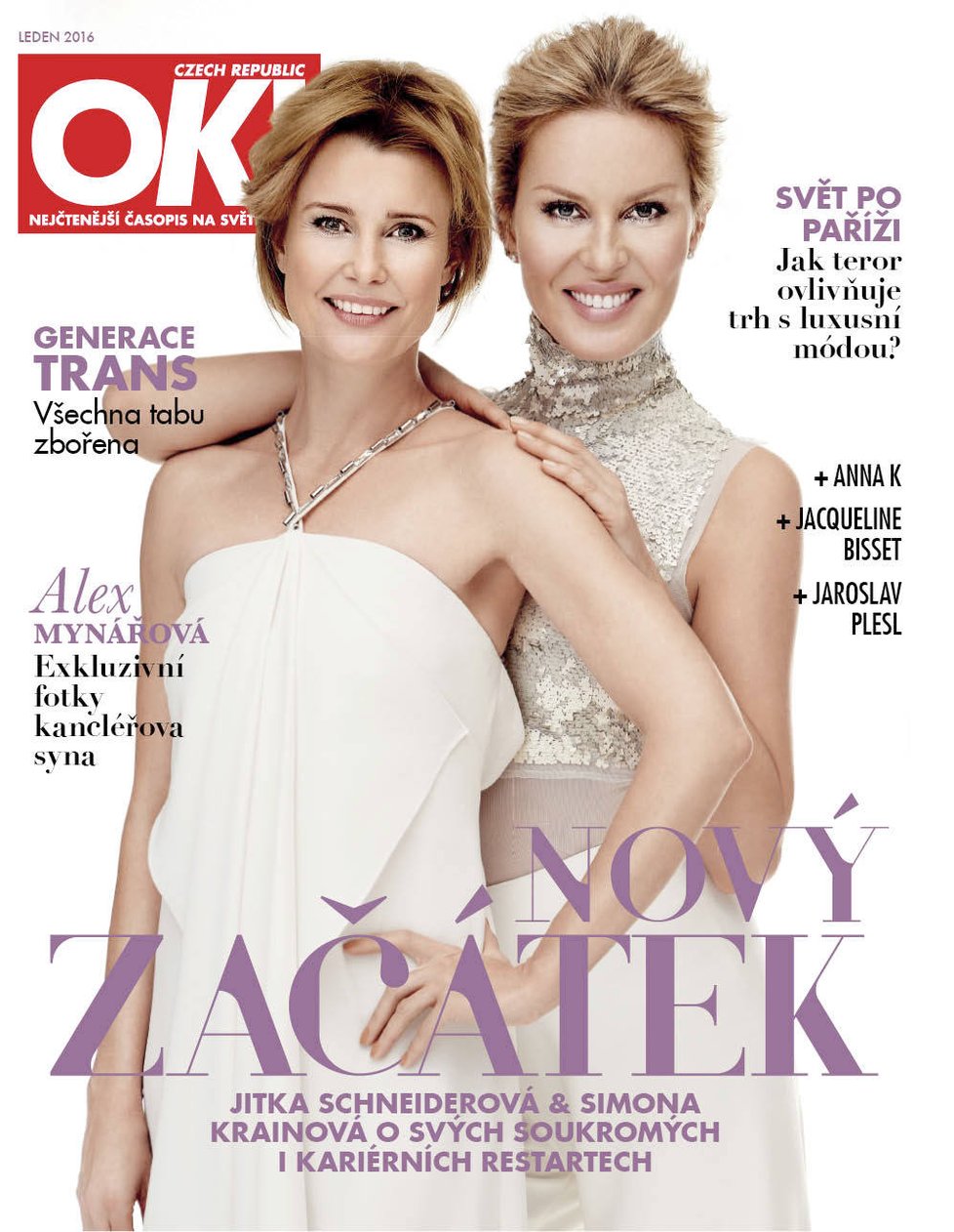 Obálka aktuálního čísla OK! Magazínu