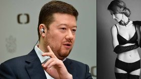 Tomio Okamura má půvabnou sekretářku Aničku. Jinak ale především starosti