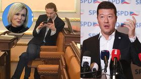 Sněmovní špeky: Černochová šila do Piráta v džínách, Okamura zmateně vybízel k demisi