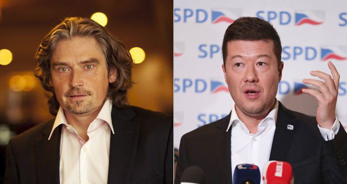Tomio Okamura a David Beran. Spojuje je SPD?