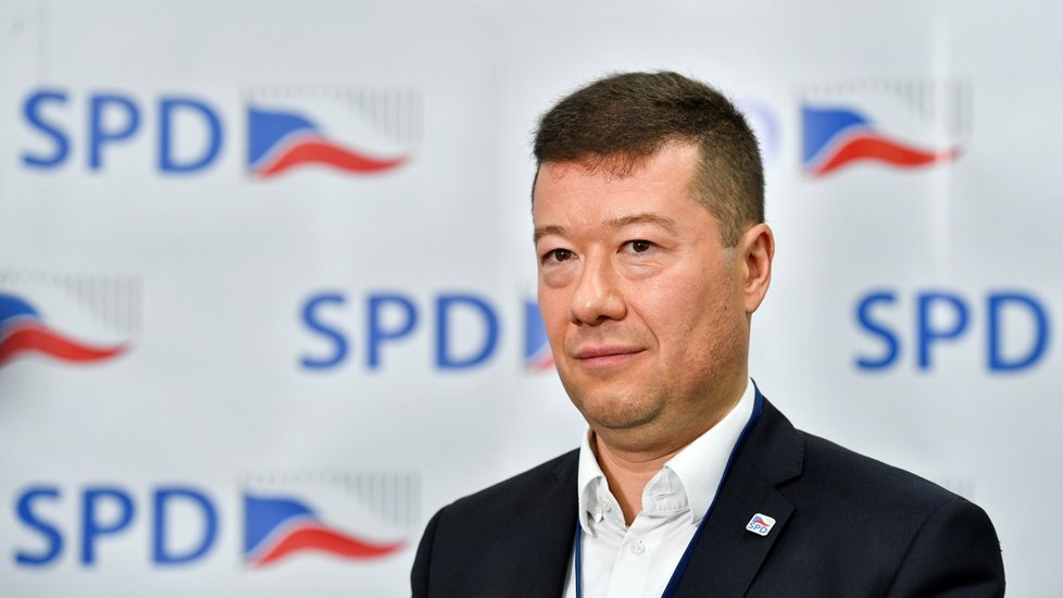 Předseda SPD Tomio Okamura