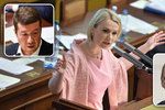 Poslankyně Černochová (ODS) se ve Sněmovně pustila do poslanců Okamurovy SPD.