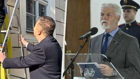 Vlajky jsou symbol, ale horší by bylo zastavení pomoci Ukrajině, řekl Pavel