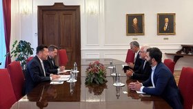 Předseda Sněmovny Tomio Okamura (SPD) se setkal s íránským velvyslancem (11.9.026).
