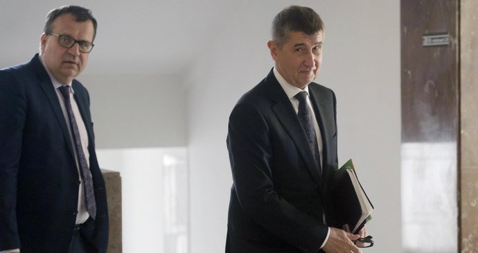 Andrej Babiš a Jan Mládek jednali v Praze s vlastníky OKD (12.4.2016)