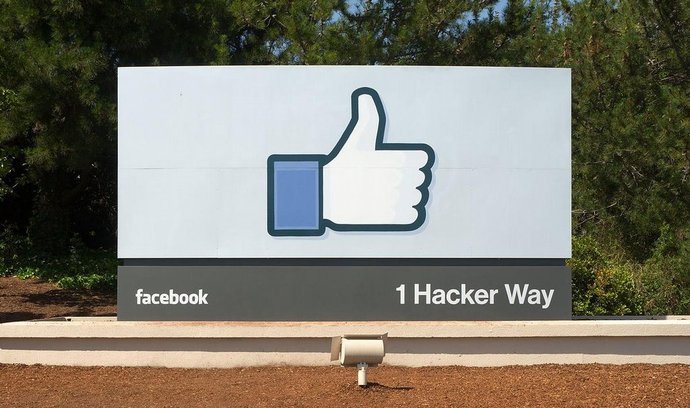Okolí sídla společnosti Facebook