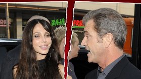 Herec Mel Gibson a zpěvačka a klavíristka Oksana Grigorieva ohlásili rozchod.