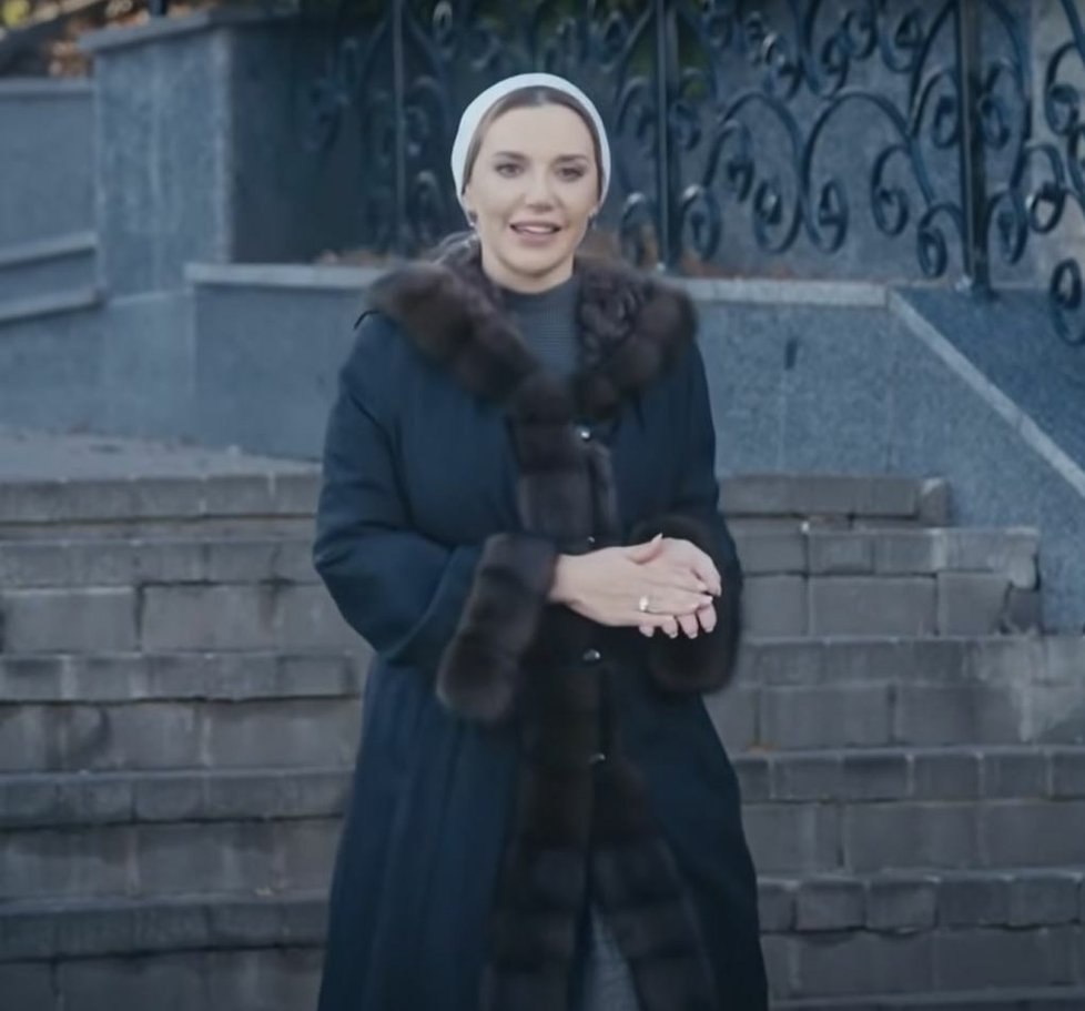 Oksana Marčenková ve filmu Poutník