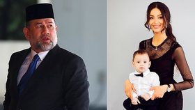 Ruska Oksana Vojevodinová, bývalá manželka malajsijského sultána Muhammada V., se chce zbavit sultánova jména.