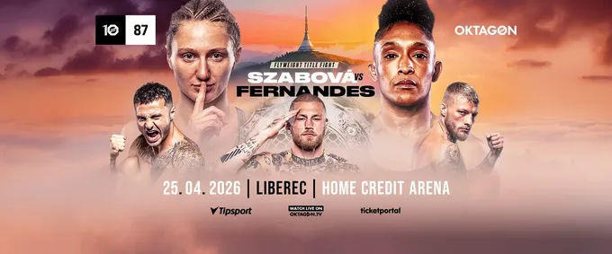 Oktagon 87: program, hlavní karta, kde sledovat živě? Oktagon 87: program, hlavní karta, kde sledovat živě?