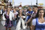 V Mnichově se konají každoroční slavnosti piva Oktoberfest