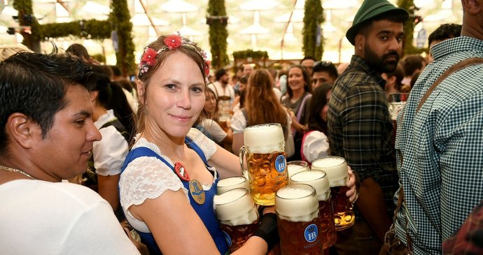 Oktoberfest 2025 v Mnichově (září 2025)
