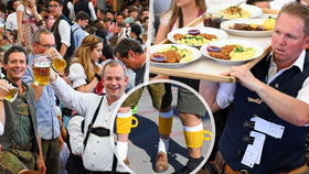 Oktoberfest přilákal davy: Sud narazil primátor, tuplák podražil na 370 korun