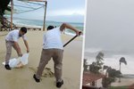 Hurikán Olaf přinesl přívalové deště, počet obětí zůstává na nule