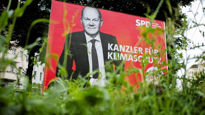 Scholz začal v předvolební kampani akcentovat téma životního prostředí a úspěšně tak nabourává kampaň Zelených