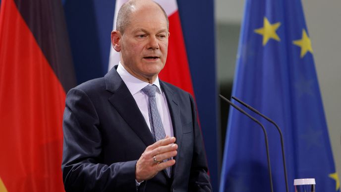 Německý kancléř Olaf Scholz