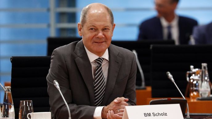 Německý ministr financí Olaf Scholz (SPD)