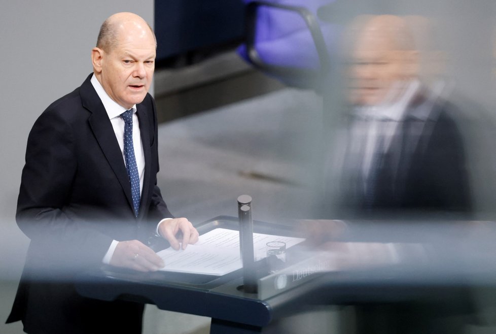 Německý kancléř Olaf Scholz (14.12.2022)