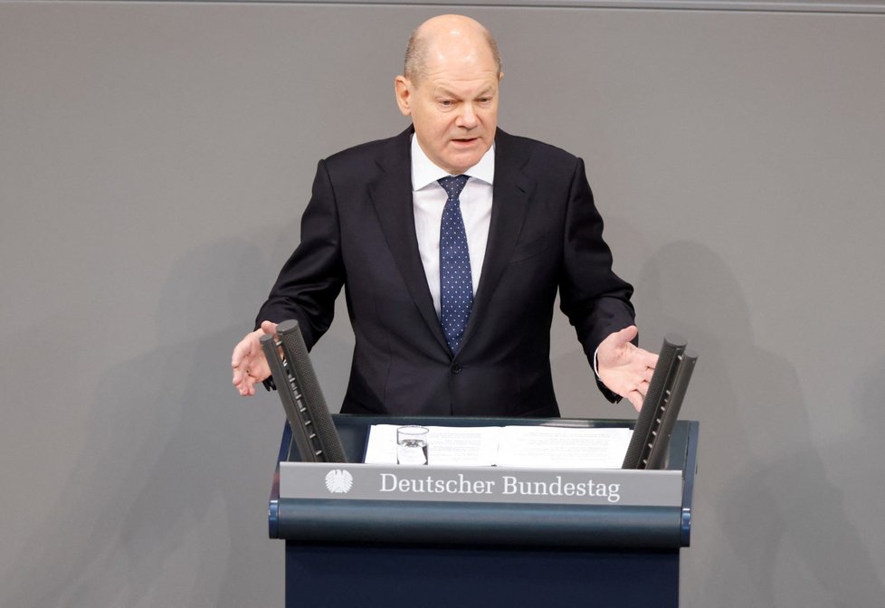 Německý kancléř Olaf Scholz (14.12.2022)