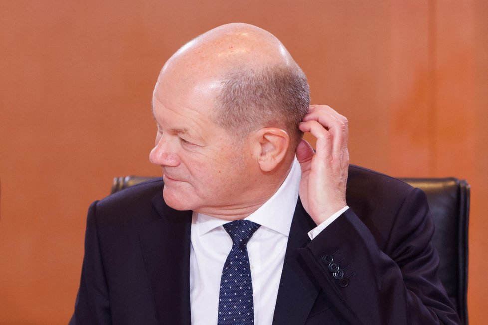 Německý kancléř Olaf Scholz (14.12.2022)