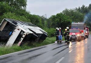 Na místě zasahovali dvě jednotky hasičů