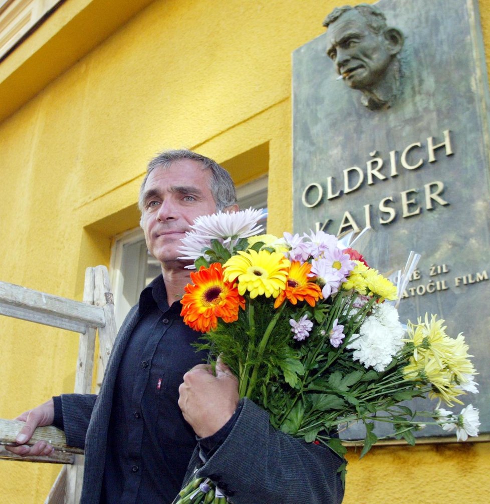 Herec Oldřich Kaiser