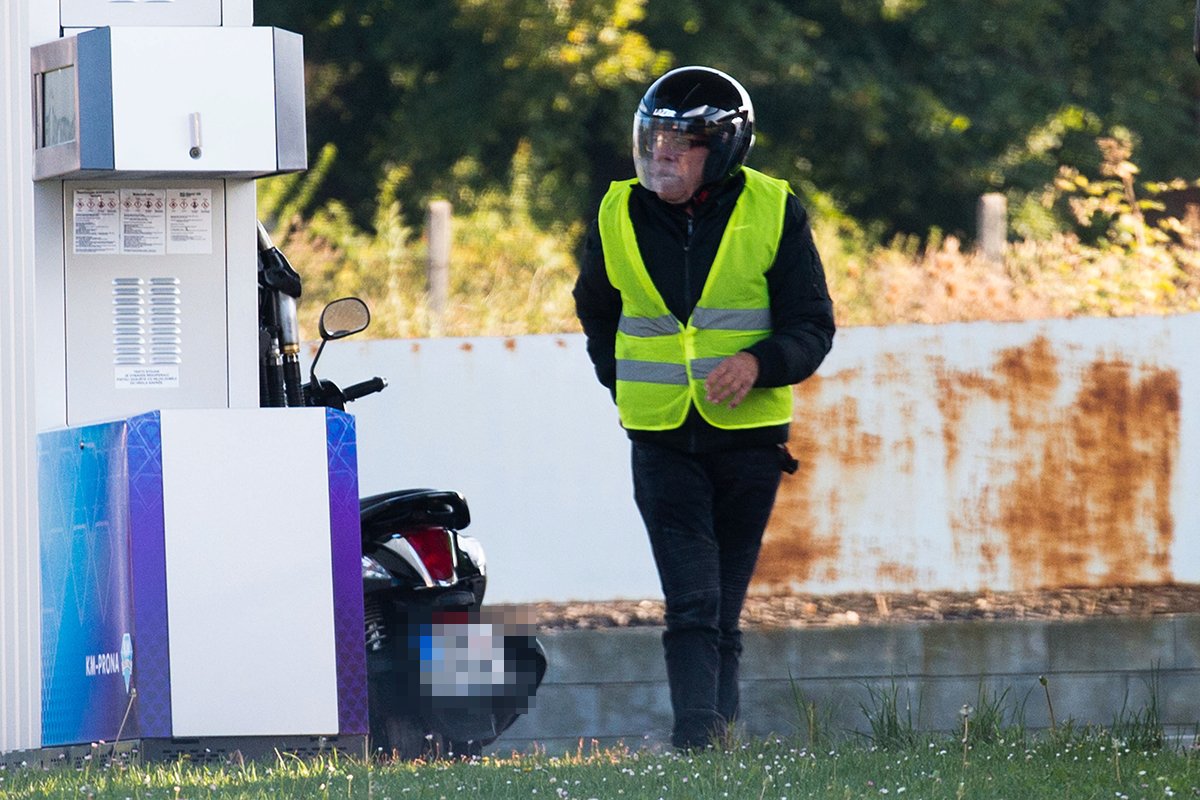 Oldřich Vízner vůbec nevypadal dobře, na motorku ale přesto sedl.