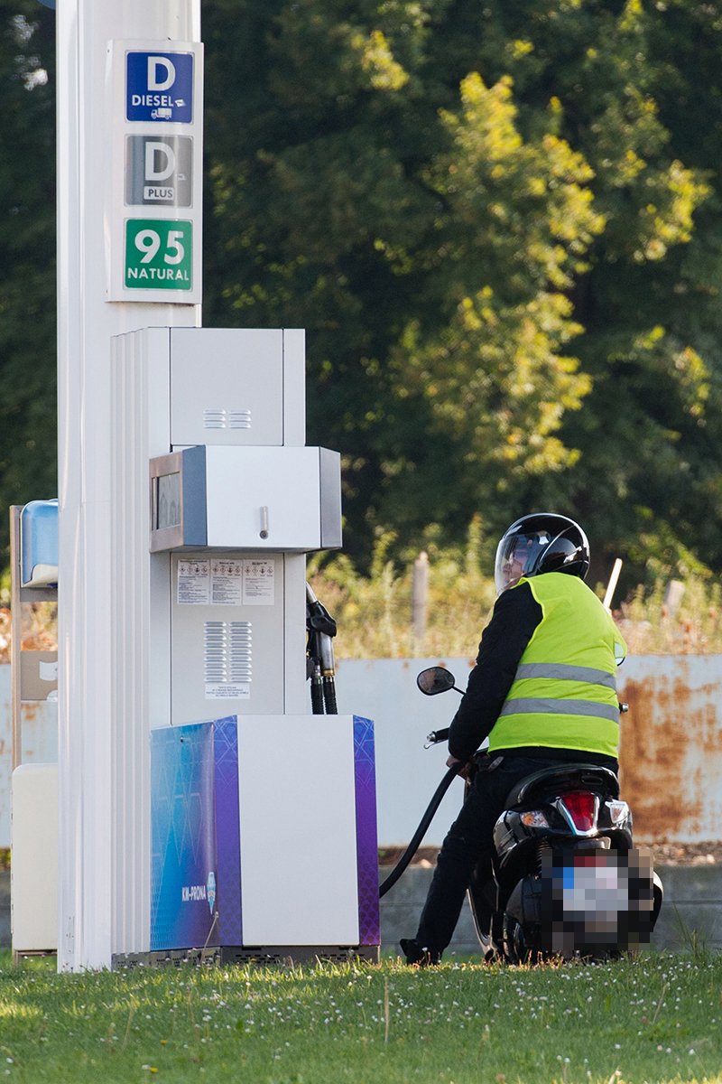 Oldřich Vízner vůbec nevypadal dobře, na motorku ale přesto sedl.