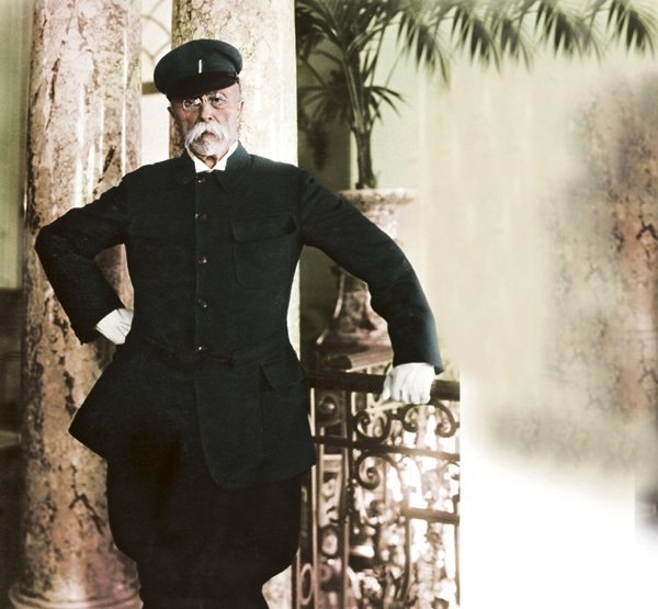 Tomáš Garrigue Masaryk smrt Aloise Rašína oplakal.