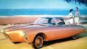 Koncept Oldsmobile Golden Rocket měl výraznou, dopředu vysunutou příď Koncept Oldsmobile Golden Rocket měl výraznou, dopředu vysunutou příď