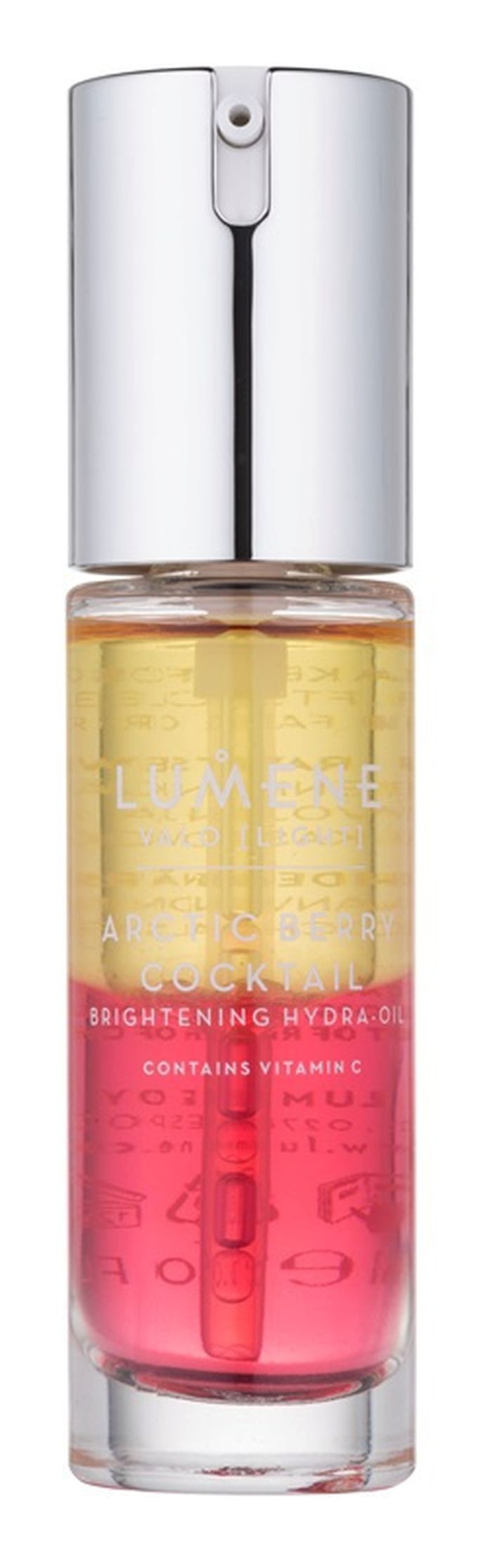 Rozjasňující a hydratační olej Arctic Berry Cocktail Brightening, Lumene, koupíte v síti parfumérií FAnn nebo na fann.cz, 919 Kč/30 ml