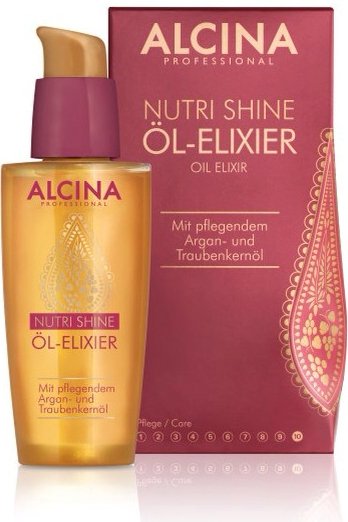 Alcina, Nutri Shine Oil Elixir, 409 Kč (50 ml), koupíte u svého kadeřníka