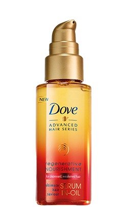 Dove, lehký olej na vlasy, 209 Kč (100 ml), koupíte v síti drogerií