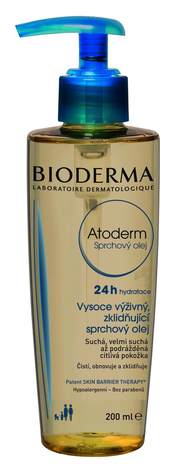 Bioderma sprchový olej Atodem, 229 Kč, koupíte v síti lékáren