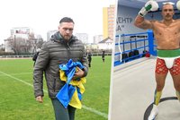 Ukrajinský boxer Usyk na začátku války narukoval do armády: Kvůli zápasu odjel do zahraničí, navštívil i Česko
