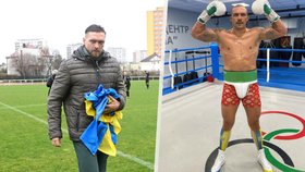 Ukrajinský boxer Usyk na začátku války narukoval do armády: Kvůli zápasu odjel do zahraničí, navštívil i Česko