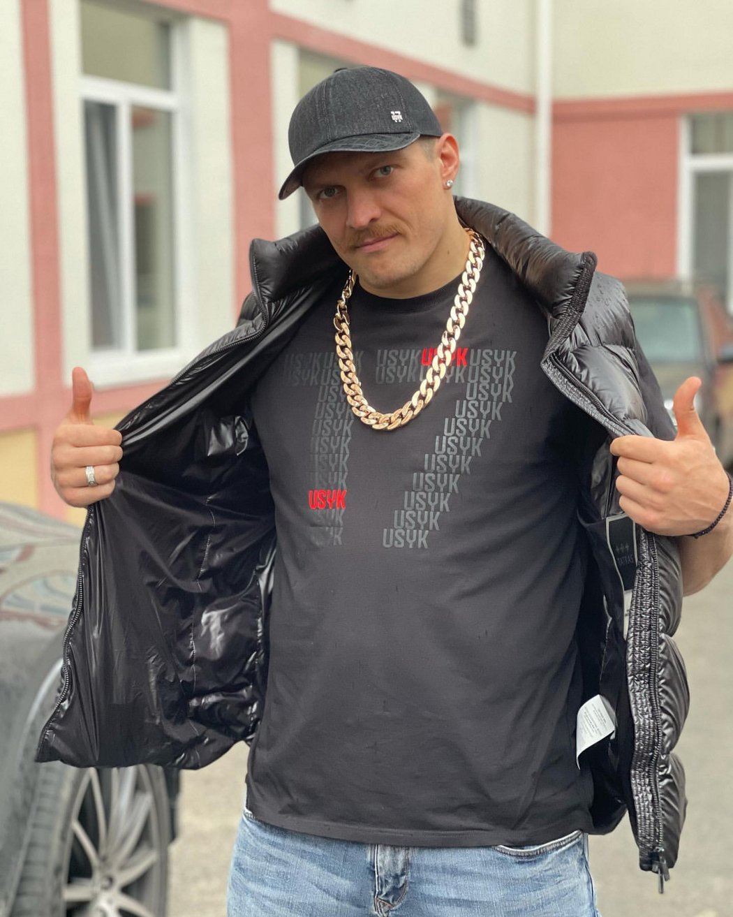 Ukrajinský boxer Oleksandr Usyk