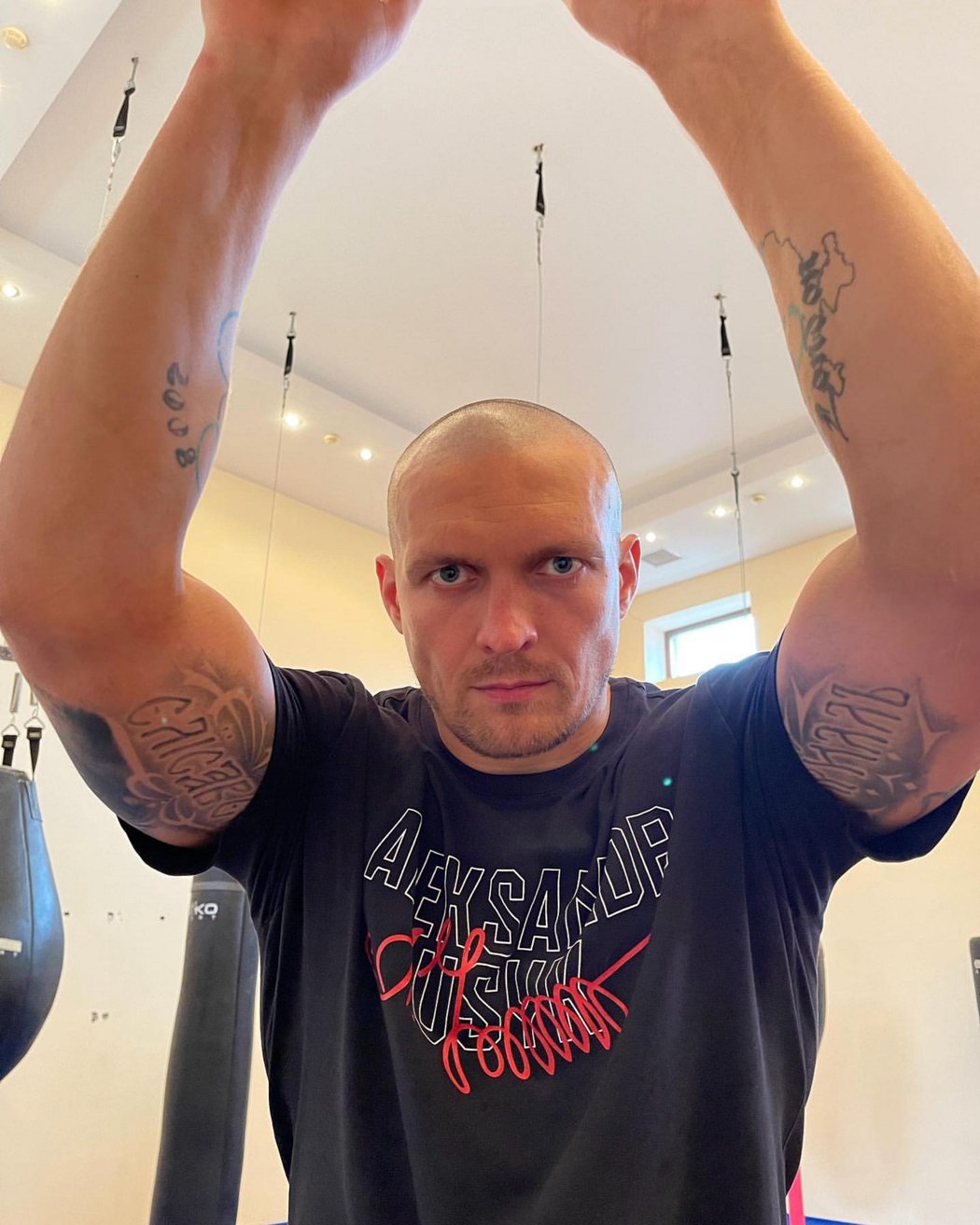 Ukrajinský boxer Oleksandr Usyk