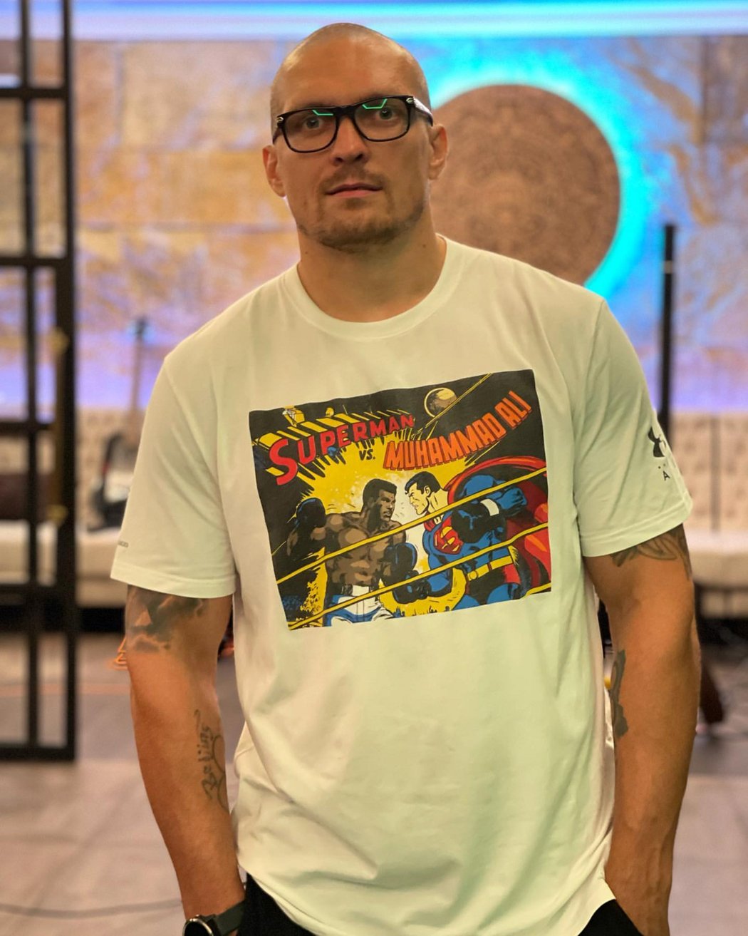 Ukrajinský boxer Oleksandr Usyk