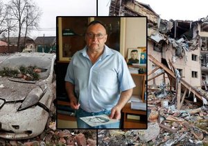 Hrdina z Černobylu Oleksij Ananenko (62) utekl z Kyjeva před Rusy.