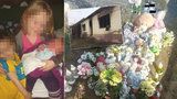 Tři děti (†9, †4, †1) zahynuly při požáru na Znojemsku: Andílci dostanou nový náhrobek