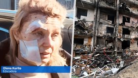 „Musím mít strážného anděla.“ O invazi promluvila přeživší ruského raketového útoku